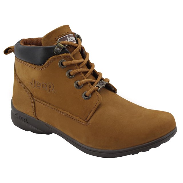 Botas Mujer Jeep Hiking Cómodas Chukkas Ligeras cafe 23