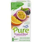 (35 Packets) Crystal Light Pure Soft Drink-Powdered Tropical Blend, 0.84 oz