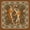 Brown 01, variant on Manfei Tropical Tiger Twin Comforter Sets, Tribal Flower Floral Bedding Set, Brown Black, Black Reversible, 2-Piece, 1 Comforter and 1 Pillowcase
