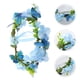 thumbnail image 4 of KAKOWELY Diadema con corona de flores artificiales, corona de mariposas florales, guirnalda para la cabeza, 4 of 5