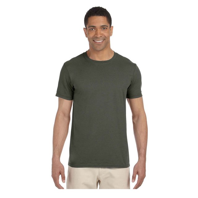 Gildan Men's Softstyle Preshrunk Tearaway Label T-Shirt, Style G64000