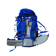 High Sierra Tangent 45-Liter Top Loading Frame Backpack with Hydration System, Blue