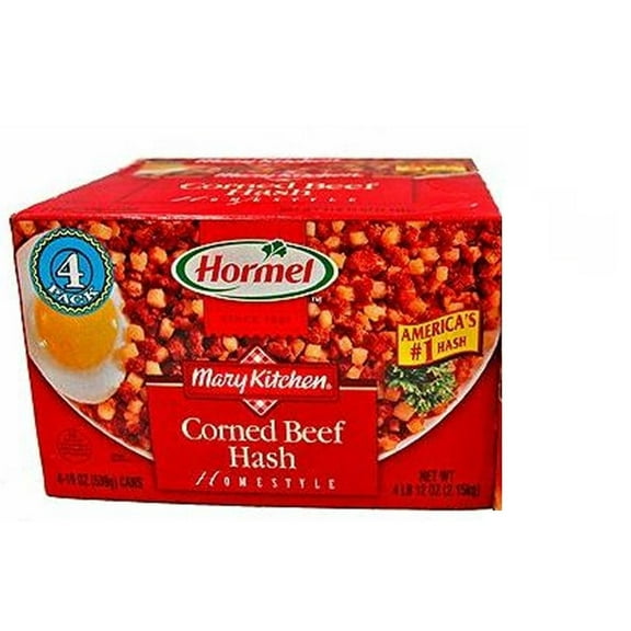 Hormel Mary Kitchen Corned Beef Hash, Homestyle, 6 Count