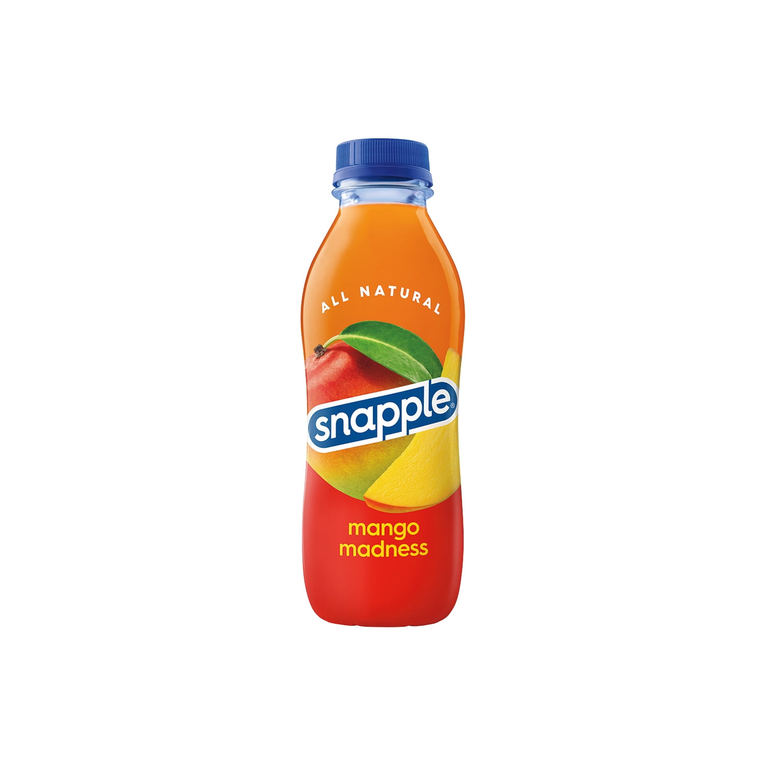 (2 pack) Snapple Mango Madness Juice Drink, 16 fl oz, 6 Count Bottle