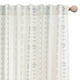 thumbnail image 2 of Juego de cortinas Lino Rosa Boho de lino floral, 213 cm, 2 paneles, 2 of 7