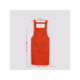 thumbnail image 2 of 1pc Black Solid Color Apron With Adjustable Three Buckles, Anti-Splash & Oil Resistant Fabric, Korean Style Backless Waist Apron, Suitable For Customi, 2 of 4