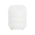 thumbnail image 5 of Linon Jacoby Oblong Ottoman, White Sherpa, 5 of 8