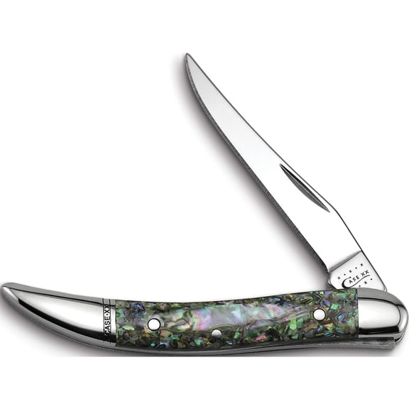Fashion Case Abalone Handle Texas Toothpick Knife Made In United States gm13716