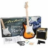 Archer SS10 Blues and Rock Jr. Electric Guitar Package - Sunburst
