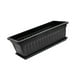 thumbnail image 5 of Macetero de plástico de 17 pulgadas para ventana, ideal para interiores y exteriores. negro, 5 of 9