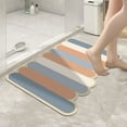 thumbnail image 6 of Diatom Mud Bath Mat | Super Absorbent Quick-Dry Rubber Backing | Non-Slip Washable Bathroom Floor & Shower Rug | 16X24 Inches, 6 of 6