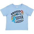 thumbnail image 3 of Inktastic Proud of My Sister Autism Awareness Boys or Girls Baby T-Shirt, 3 of 5
