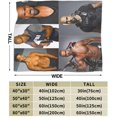 thumbnail image 3 of Blanket Shemar Actor Moore Throw Flannel Blankets Warm Soft Cozy Fuzzy Blanket for Bed Sofa Couch Camping Travel Gift Blankets for All Seasons 80"x60", 3 of 6
