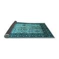 thumbnail image 2 of Ahgly Company Indoor Rectangle Oriental Light Blue Industrial Area Rugs, 2' x 5', 2 of 4