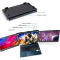 thumbnail image 3 of P2 Pro Laptop Screen Extender, 13.3" FHD 1080p IPS Display, Triple Portable Monitor for 13.3"-16.5" Laptops, Type-C/PD/TF Support, Plug and Play for Windows/Phone/Mac, 3 of 6