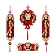 thumbnail image 1 of New Year Couplets Spring Festival Couplets for Party Decor Spring Festival A, 1 of 7