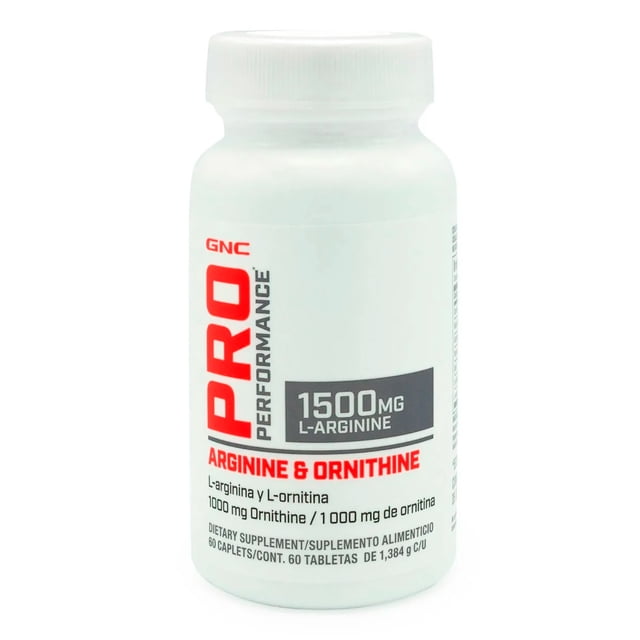 Aminoácidos Arginina Y Ornitina Gnc Pro Performance 60 Tabl Pro Performance 141603851