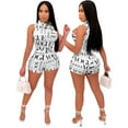 thumbnail image 2 of UneDouce 2 Piece Women's Outfits Shorts Suit Tracksuit, Summer Clothing Outfit Set, 2 of 8