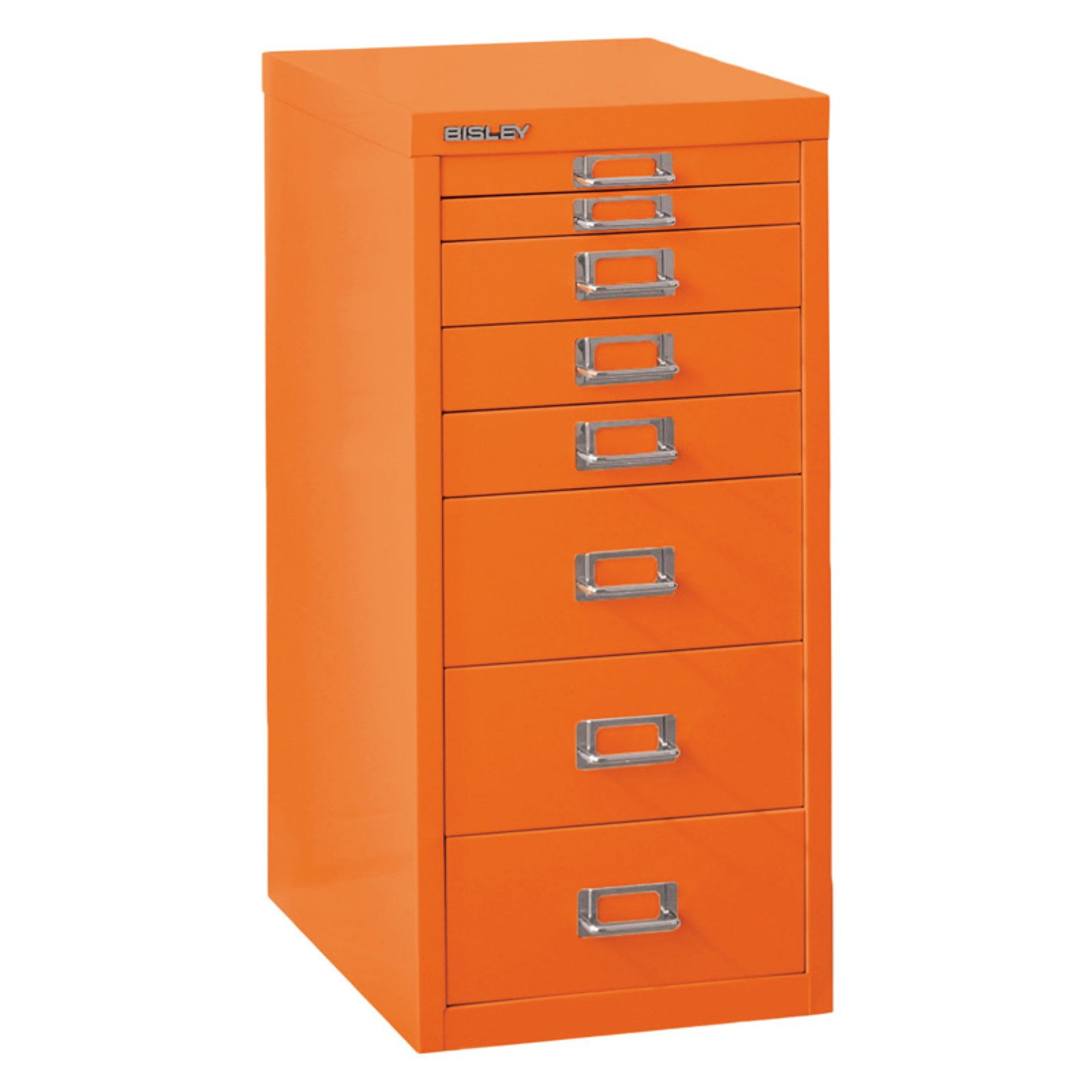 Bisley Steel 8Drawer Under the Desk Multidrawer Storage