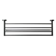 thumbnail image 5 of Black Matte 26" Towel Bar & Shelf, 5 of 6