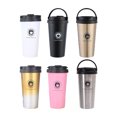 thumbnail image 2 of Taza térmica Toystoory reutilizable Acero inoxidable 500ml rosa, 2 of 6