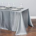 thumbnail image 1 of Yanluna Solid Color Satin Table Cloth Tablecloth Table Cover Overlay For Birthday Wedding Banquet Restaurant Festival Party Supply, 1 of 7