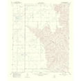 thumbnail image 3 of USGS 20x24 Black Modern Framed Museum Art Print Titled - Deep Lake Texas Quad - USGS 1970, 3 of 5