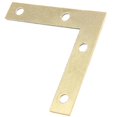 thumbnail image 3 of 100pcs Less Steel Flat -tap Screw 12xm Silver Amp; 20pcs 51mm Flat Er Right 90 Bracket Repa, 3 of 4