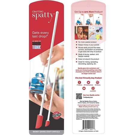 

The : Last Drop Crafting Spatula Reusable and Flexible Facial Stick Kitchen Food Jar Scraper Spatulas As Seen On Shark Tank