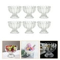 thumbnail image 3 of NUOLUX Dessert Bowl Cups Glass Cup Footed Ice Cream Glasses Dish Desert Fruit Dishes Snack Serving Food, 3 of 6