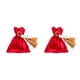 thumbnail image 2 of Monstrate Candy Drawstring Bag Festival Holiday Party Chocolates Galletas Favores Galletas Snacks Regalos Paquete Bolsa para niños Rojo Rojo 2piezas, 2 of 6