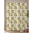 thumbnail image 4 of Fsddascl Farm Lemon Shower Curtain Set - Extra Long 72" x 96" Washable Bathtub Curtain with 12 Hooks, Summer Fruit Spring Flower Pastoral Waterproof Fabric Stall Shower Curtains for Bathroom/Bathtub, 4 of 6