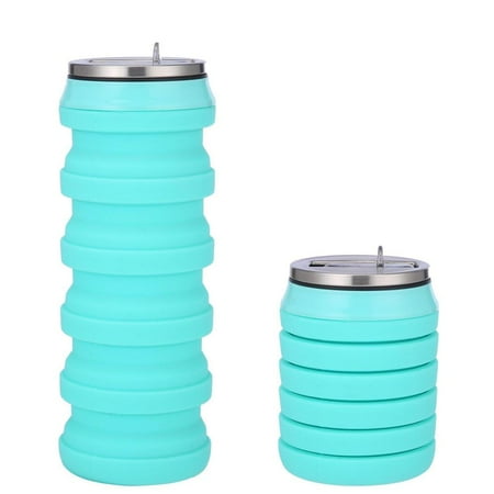 

Silicone Folding Cup|Detachable Collapsible Water Bottle With Sealed Design|Portable Silicone Collapsible Travel Cup For Outdoor Hiking Travel