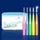 thumbnail image 1 of Cepillo interdental retráctil de limpieza médica, 30 uds./caja, cepillo interdental, cepillo de dientes para ortodoncia, limpieza de espacios entre dientes, cepillo para espacios entre dientes, 1 of 5