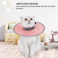 thumbnail image 1 of Cat Elizabeth Recovery Collar, Lightweight Polyester Material Pet Post Surgery Collar Easy Cleaning Waterproof  For Wound Healing, 1 of 9
