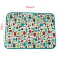 thumbnail image 6 of LELINTA 24'' x 18'' XL Silicone Dish Drying Heat Resistant Drainer Mat, 6 of 6