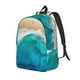 thumbnail image 1 of Easygdp Beach Mochila de Lona Resistente para Laptop, Compatible con Laptops de 15 a 17 pulgadas, Ideal para Escuela, Trabajo y Viajes-Small, 1 of 5