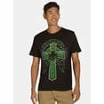 thumbnail image 2 of Saint Patrick's Day Men's and Big Men's Celtic Cross Graphic Tee by Way to Celebrate, Sizes XS-3XL, 2 of 5