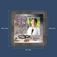 thumbnail image 2 of Doctor Gifts, Gifts for Medical School Graduation, Doctor Thank You Gift, Gifts for Doctors Office, Medical Doctor Gifts for Women or Doctor Gifts for Men, A Physician Prayer Framed Poem, 6436BW, 2 of 6