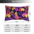 thumbnail image 2 of Sikiie Purple Flower Pillow Covers, Throw Pillow Case Cushion Covers,Cushion for Bedroom,Couch,Home-20"x30", 2 of 6