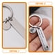 thumbnail image 2 of 5 uds. Llaveros con letras DIY, llavero en blanco de acero inoxidable, llavero en blanco grabado, 2 of 8