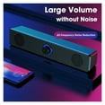 thumbnail image 2 of Surround Sound Bar Wired Computer Speakers Stereo Subwoofer Soundbar For Desktop Laptop PC TV Mini Speaker Home Theater System ,High Sound, 2 of 5