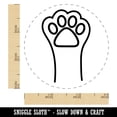 thumbnail image 2 of Cute Cat Paw Self-Inking Rubber Stamp Ink Stamper - Red Ink - Small 3/4 Inch, 2 of 7