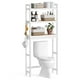 thumbnail image 5 of SONGMICS Mueble para Inodoro, Estante sobre Inodoro, Estantería de 3 Niveles, Estante Ajustable, Blanco Nube y Beige Natural, 5 of 5
