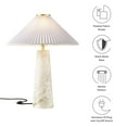 thumbnail image 3 of Nera Table Lamp in White, 3 of 10