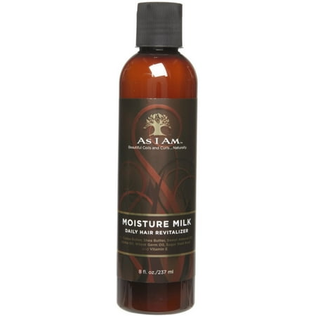 As I Am Moisture Milk Daily Hair Revitalizer, 8 oz (Pack of 2)