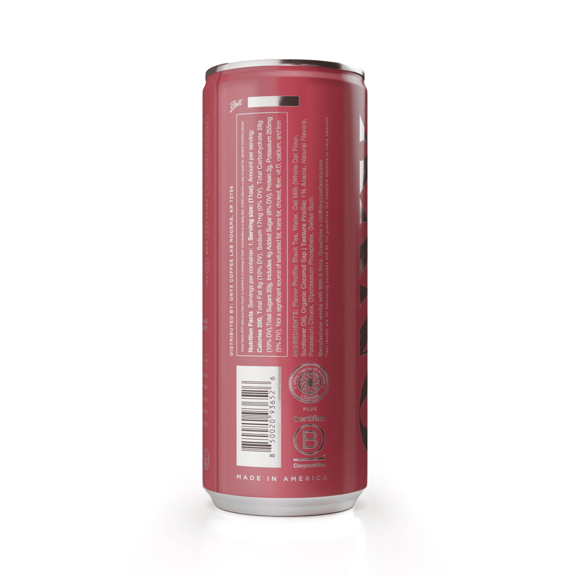 Onyx Coffee Lab Chai Oat Milk Latte, 11 fl oz Can