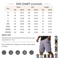thumbnail image 2 of Mens Casual Corduroy Shorts Elastic Waist Drawstring Lightweight Embroidered Logo Shorts Summer Beach Shorts, 2 of 3