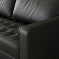 thumbnail image 5 of Stateside Vegan Leather Square Arm Sofa 70", 5 of 6