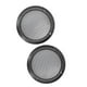 thumbnail image 4 of 2 Cubias para parrilla de Altavoz de Coche, Protector de Cubierta de Subwoofer Decorativo de Malla Redonda de Aluminio de Hierro Con 8 Tornillos de 97 mm, Para Altavoces,, 4 of 7